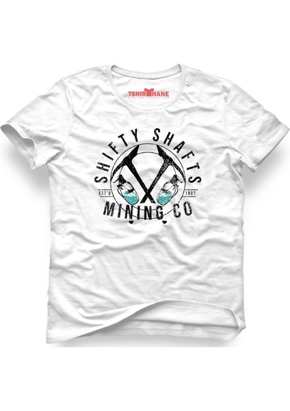 Fortnite Kazma Beyaz Erkek T-Shirt