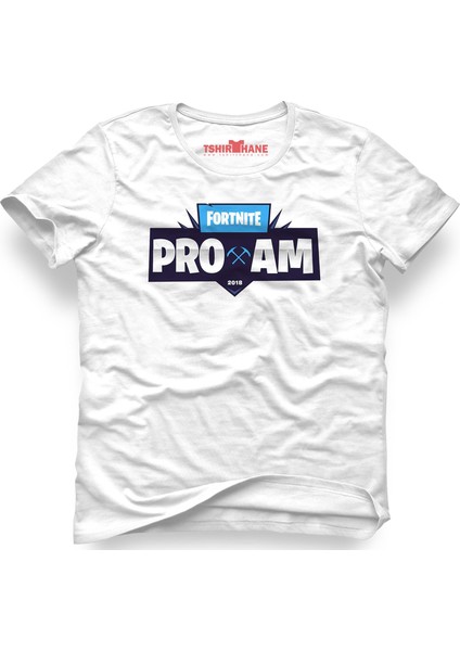 Fortnıte Pro-Am Pro Beyaz Erkek T-Shirt