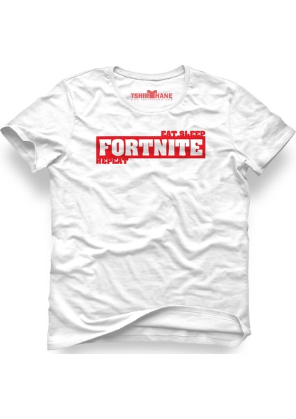 Victory Royale Beyaz Erkek T-Shirt