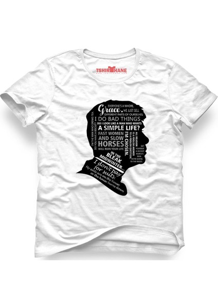 Peaky Blinders Tommy Shelby Quotes Beyaz Erkek T-Shirt