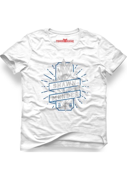 Shawn Mendes 1998 Beyaz Erkek T-Shirt