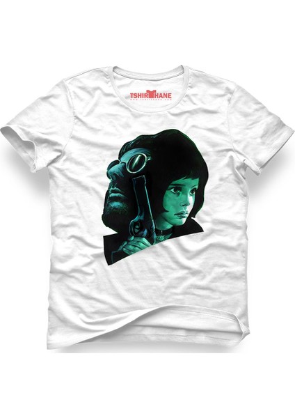Leon & Mathilda Sevginin Gücü The Professional Beyaz Erkek T-Shirt