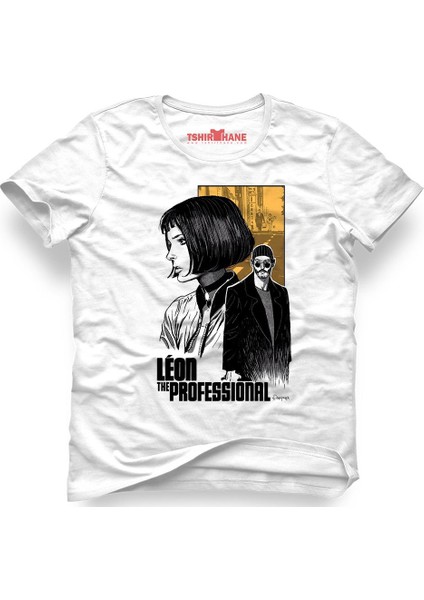 Leon & Mathilda The Professional Sevginin Gücü Beyaz Erkek T-Shirt