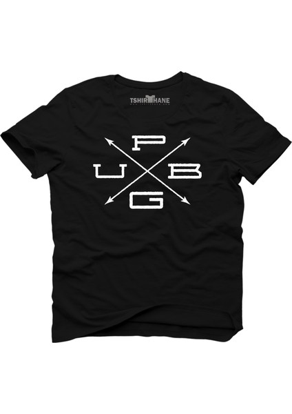 Pubg P U B G X Siyah Erkek T-Shirt