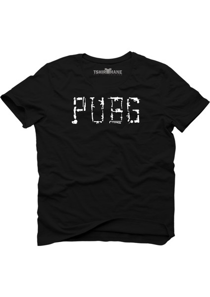 Pubg Garaj Garage Siyah Erkek T-Shirt