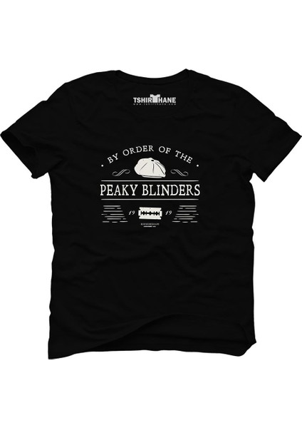 Peaky Blinders By Order 19 19 Siyah Erkek T-Shirt