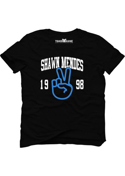 Shawn Mendes Peace 1998 Siyah Erkek T-Shirt