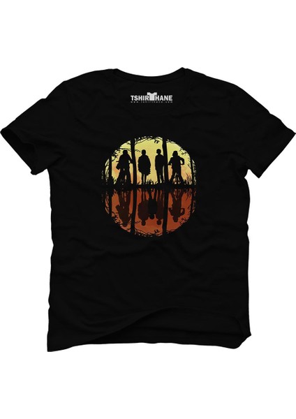 Friends Don'T Lie -Eleven, Stranger Things Siyah Erkek T-Shirt