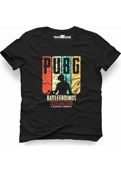 Pubg Battleground Siyah Erkek T-Shirt