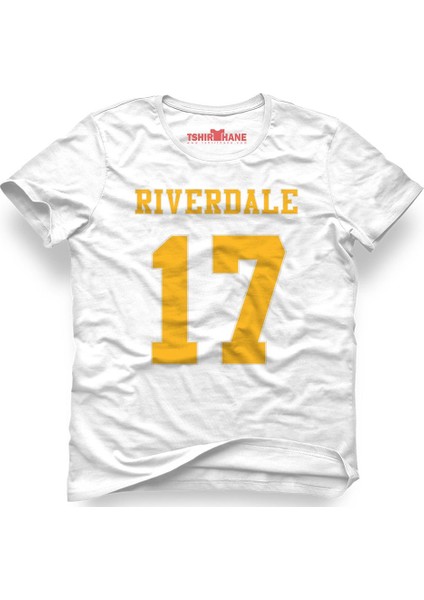 Riverdale 17 Beyaz Erkek T-Shirt