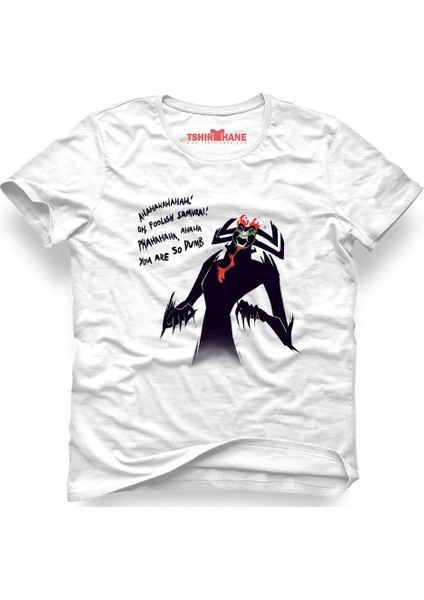 Samuray Jack Samurai Jack Beyaz Erkek T-Shirt