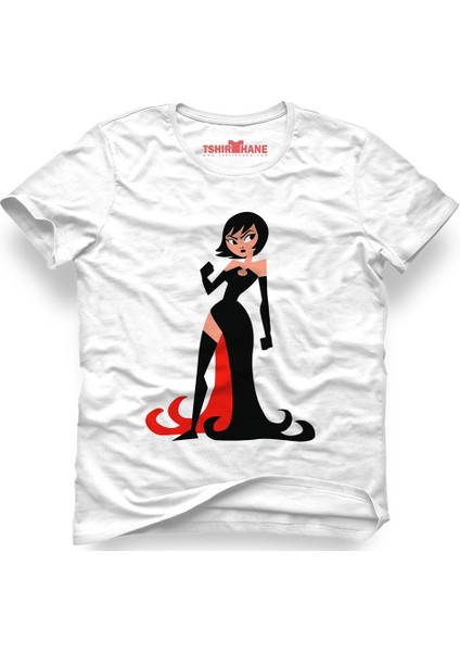 Samuray Jack Samurai Jack Beyaz Erkek T-Shirt