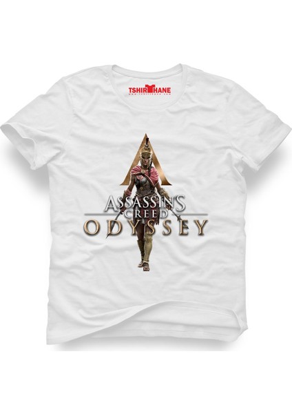 Assassin'S Creed Odyssey Beyaz Erkek T-Shirt
