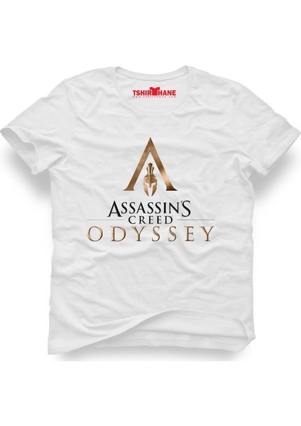Assassin'S Creed Odyssey Beyaz Erkek T-Shirt