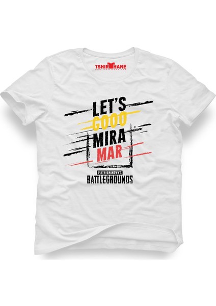 Pubg Lets Go Miramar Kırmızı Erkek T-Shirt
