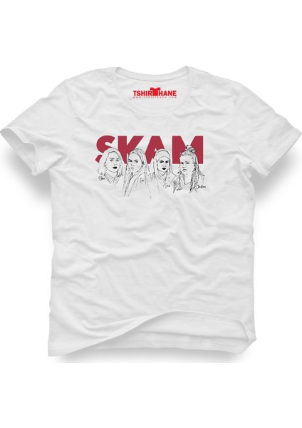 Skam Beyaz Erkek T-Shirt