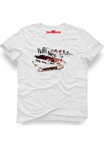 Death Note Deathnote Beyaz Erkek T-Shirt