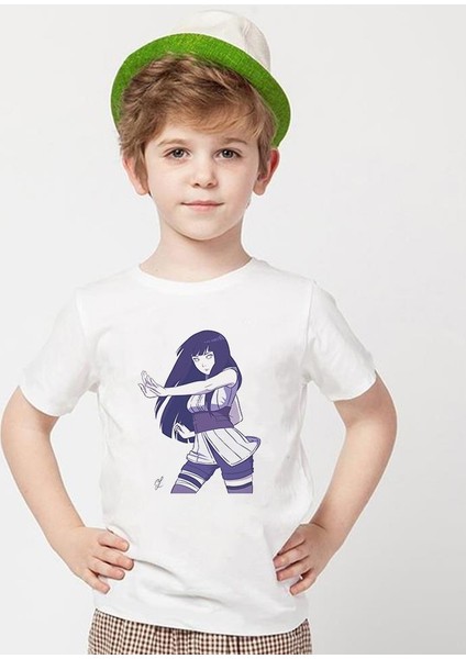 Naruto Beyaz Erkek T-Shirt