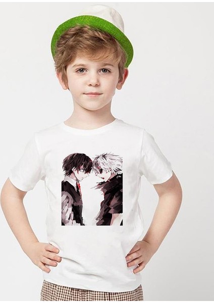 Naruto Beyaz Erkek T-Shirt