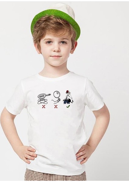 Pubg Beyaz Erkek T-Shirt