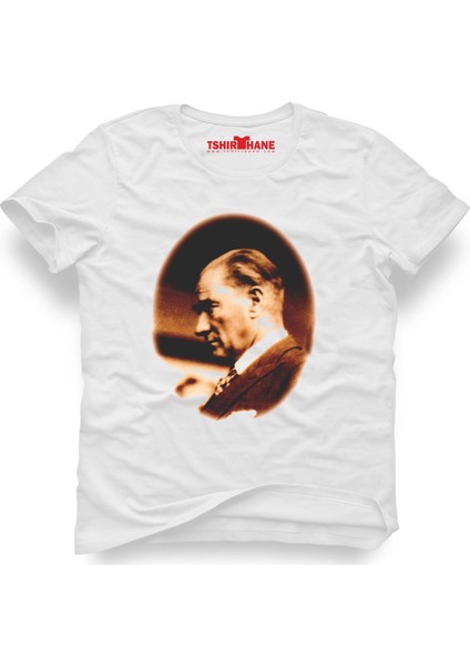 Atatürk Beyaz Erkek T-Shirt