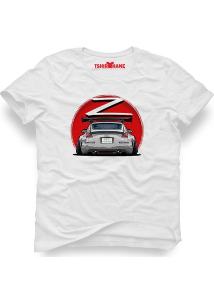 Nissan Z Beyaz Erkek T-Shirt