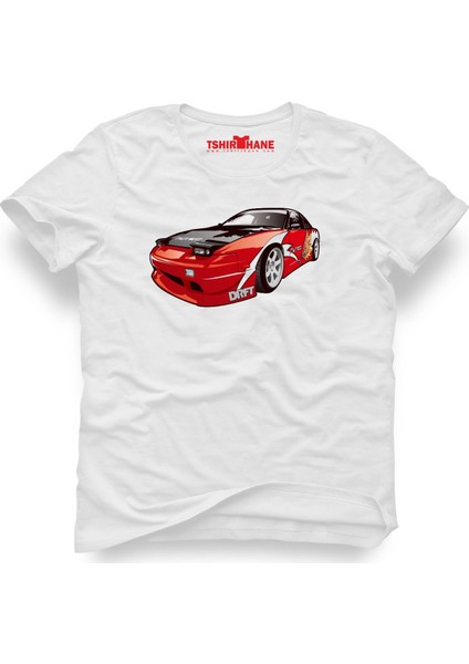 Mazda 323 Beyaz Erkek T-Shirt