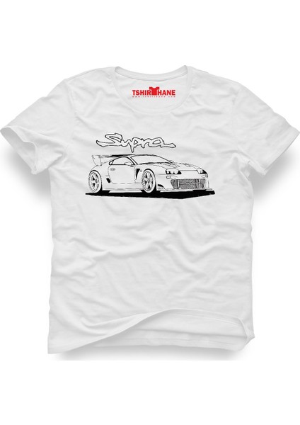 Supra Beyaz Erkek T-Shirt