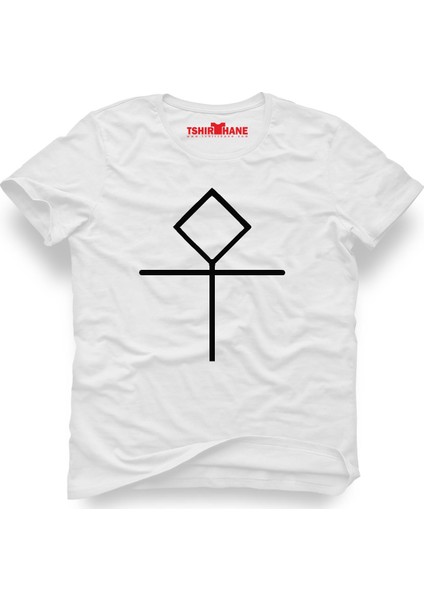 Türk Boyları Eymür Beyaz Erkek T-Shirt