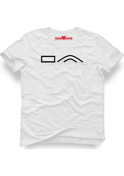 Türk Boyları Karaevli Beyaz Erkek T-Shirt