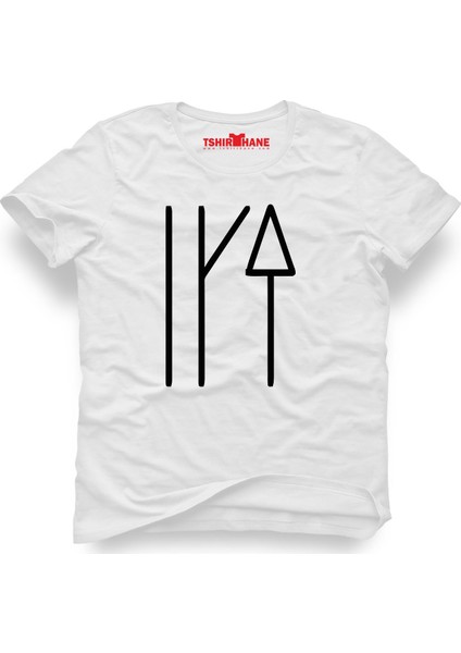 Türk Boyları Bayat Beyaz Erkek T-Shirt