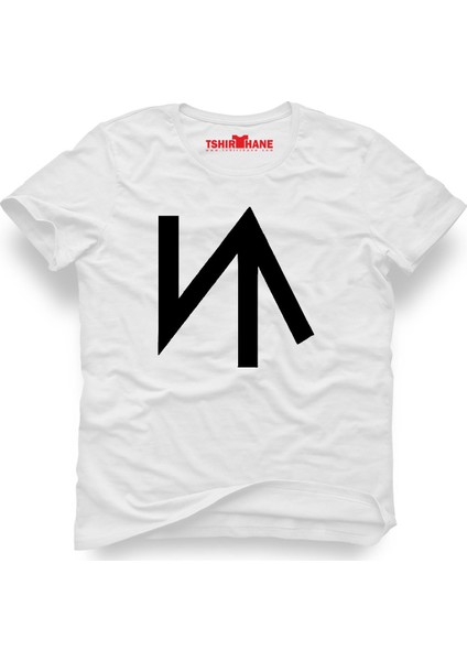 Türk Boyları Salur Beyaz Erkek T-Shirt