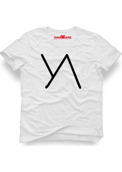 Türk Boyları Yiva İva Beyaz Erkek T-Shirt