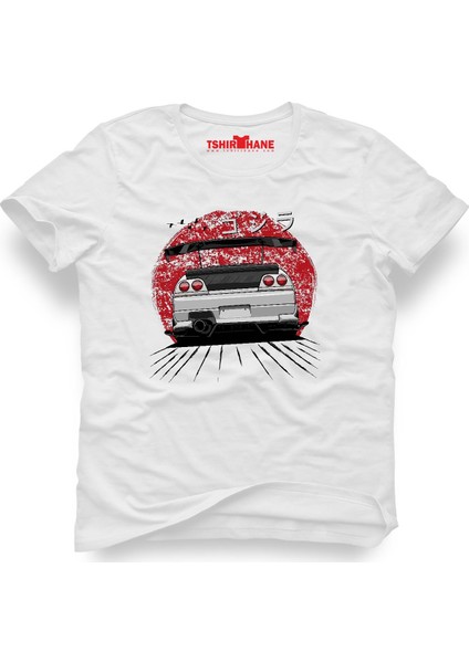 Nissan Skyline Beyaz Erkek T-Shirt