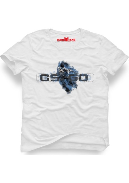 Csgo Cs Go Game Beyaz Erkek T-Shirt
