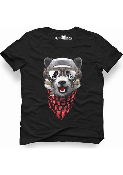 Dog Animal Siyah Erkek T-Shirt