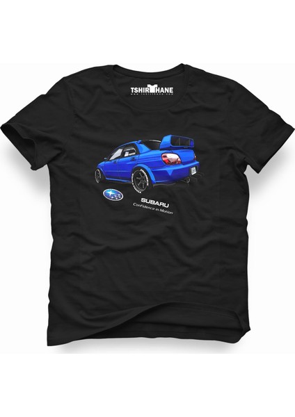 Subaru Confidence İn Motion Siyah Erkek T-Shirt