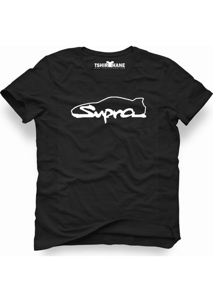 Toyota Supra Siyah Erkek T-Shirt