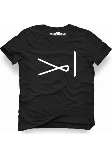 Türk Boyları Pecenek Siyah Erkek T-Shirt