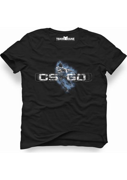 Csgo Cs Go Siyah Erkek T-Shirt