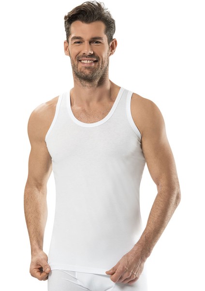 Erkek Likralı Atlet 6'lı Paket - 147