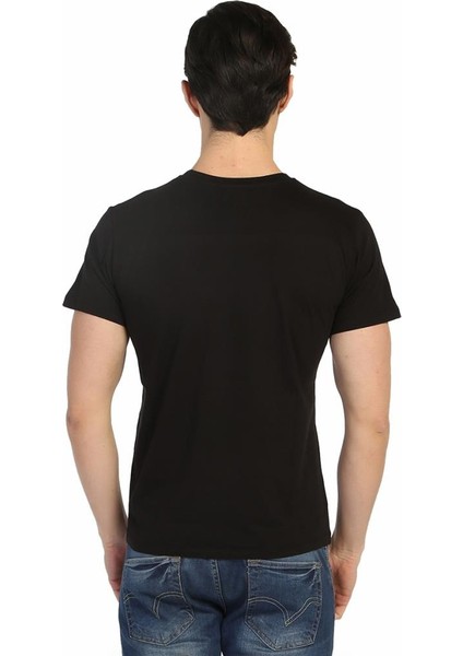 Flash Siyah Erkek T-Shirt