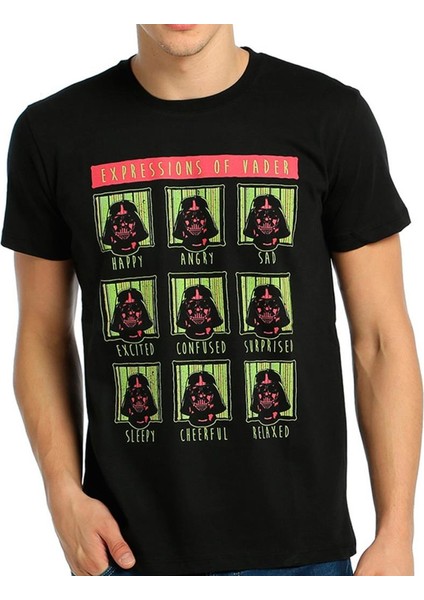 Star Wars Darth Vader Siyah Erkek T-Shirt