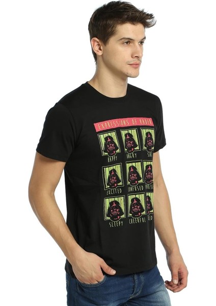 Star Wars Darth Vader Siyah Erkek T-Shirt modelleri
