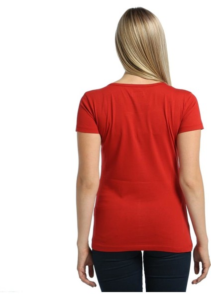 El Gato Kedi Kırmızı Kadın T-Shirt fırsatları