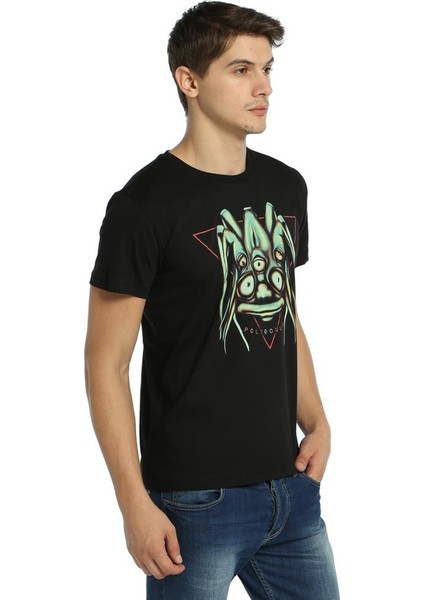 Polyoculus Siyah Erkek T-Shirt modelleri