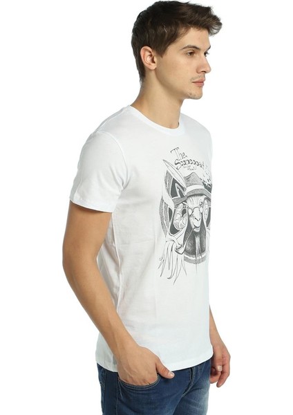 Scape Goat Beyaz Erkek T-Shirt