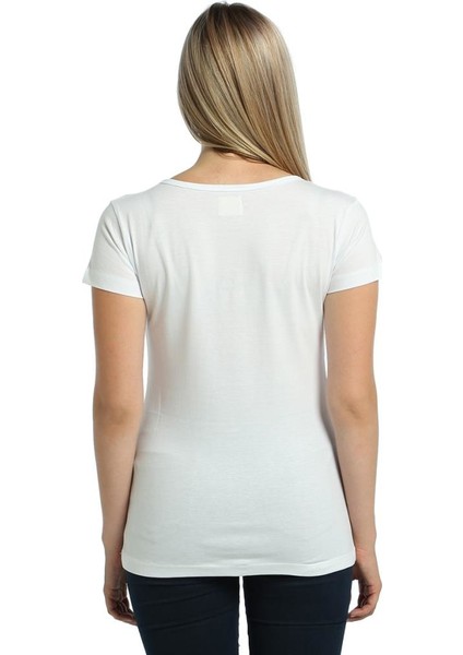 Rainbow Beyaz Kadın T-Shirt fırsatları