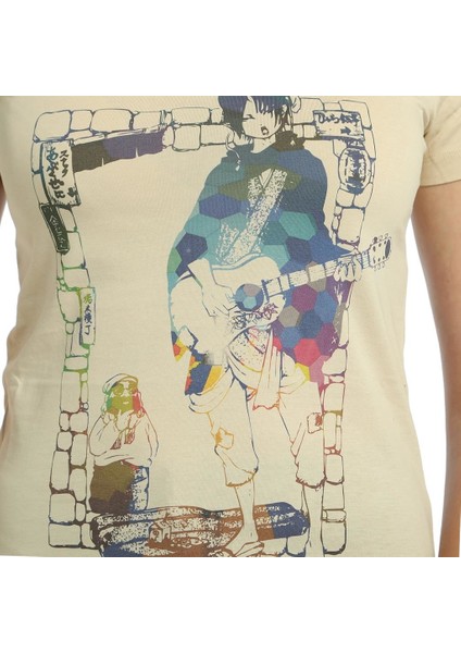Gitarist Krem Kadın T-Shirt fiyatları