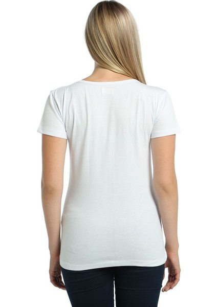 Gitarist Beyaz Kadın T-Shirt fırsatları